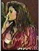 Lisa Ann smoking a cigarette