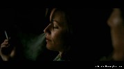 Elizabeth Banks smoking a cigarette