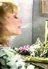 Nina Hartley smoking a cigarette